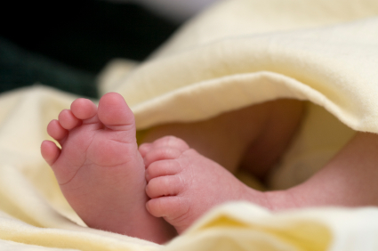 egg donation childs feet