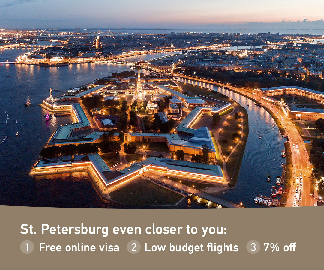 St. Petersburg even closer to you