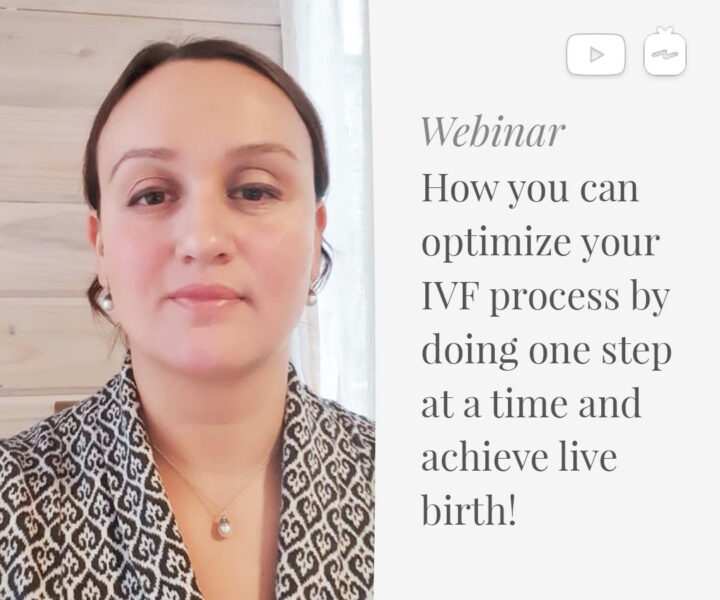 Webinar About Optimizing Ivf Process By Doing One Step At A Time And