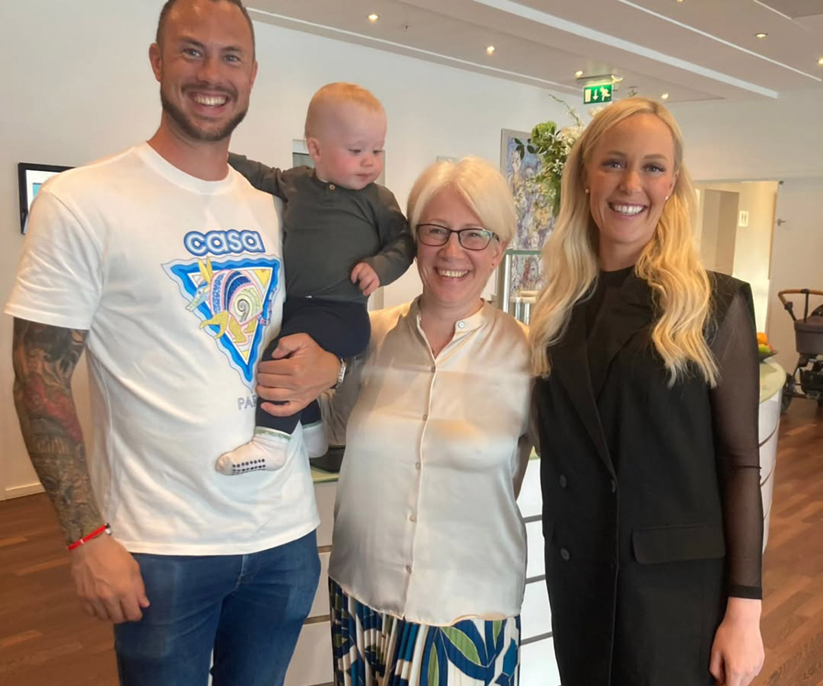 Our dear patients Louise and Kasper joining our seminar in Copenhagen 26 May 2025