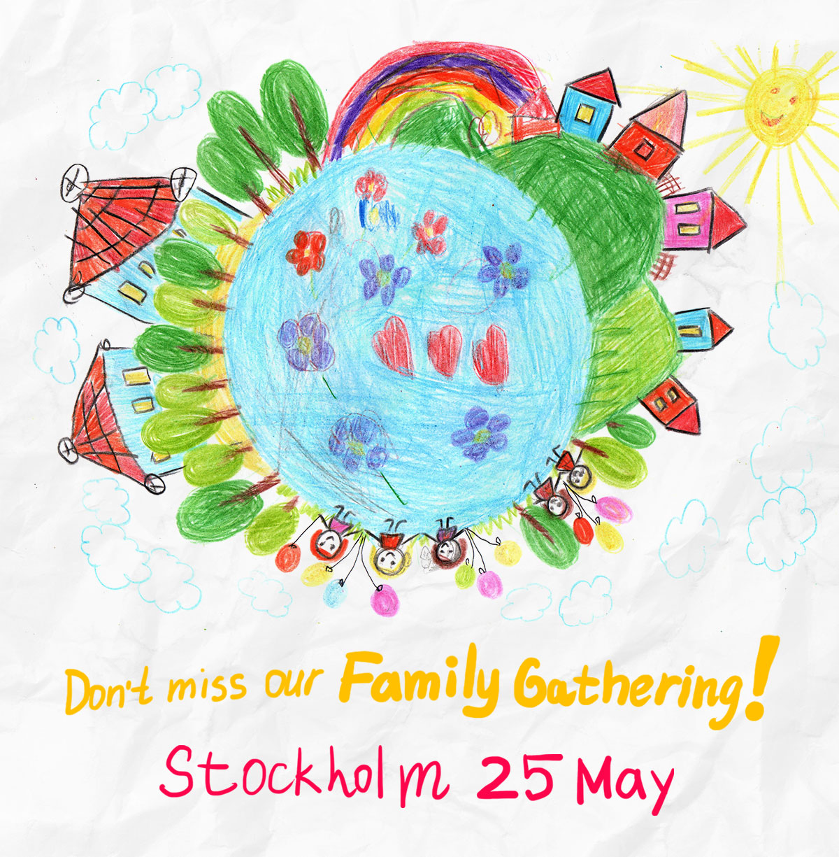 Family Gathering in Stockholm, 25 May, 10:00-14:00