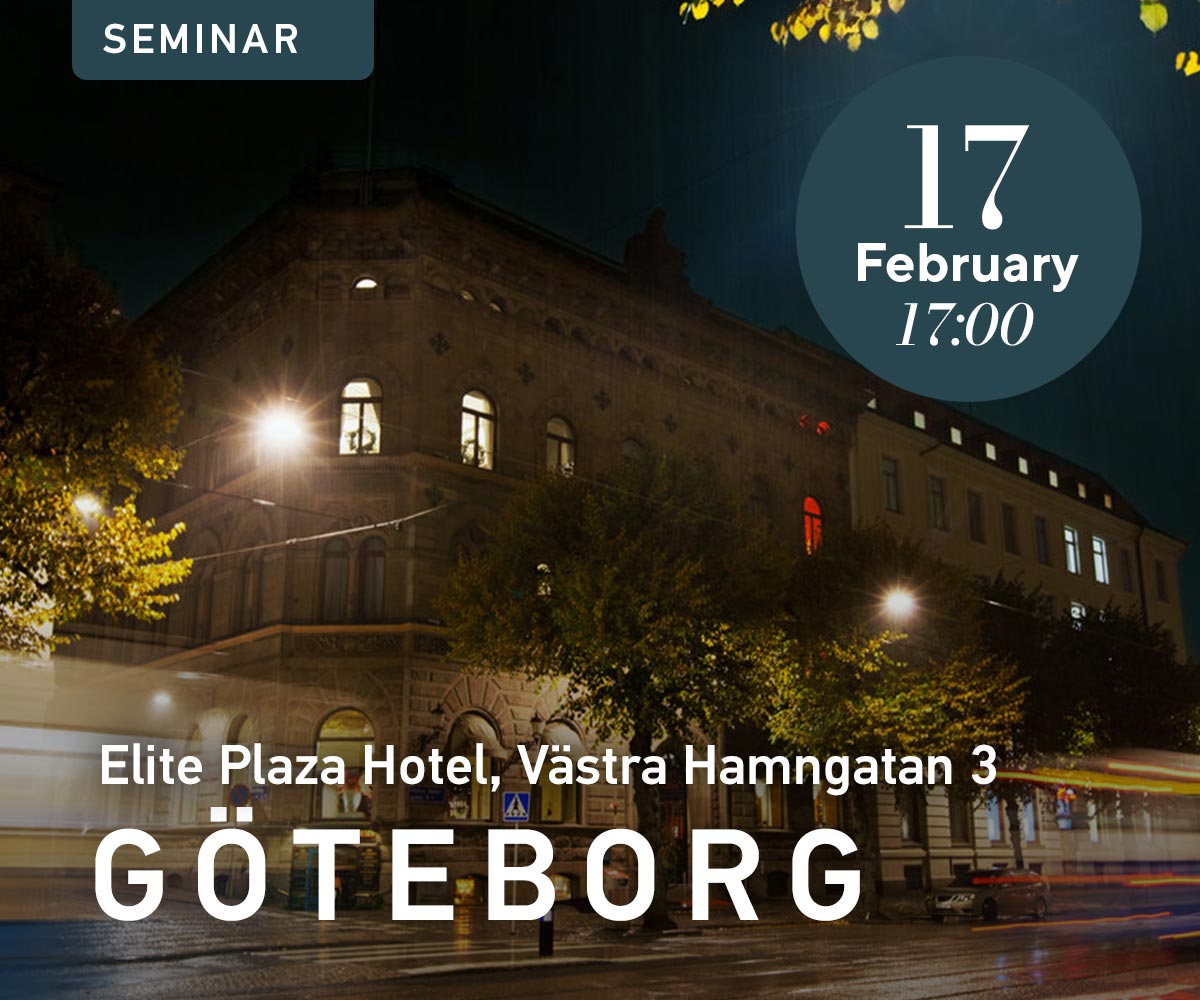 Seminar in Gothenburg